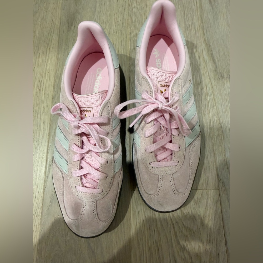 Pink Adidas Gazelle